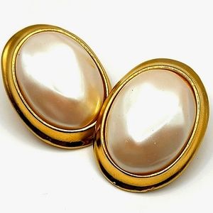 Yves Saint Laurent Vintage Clip-On Earrings.